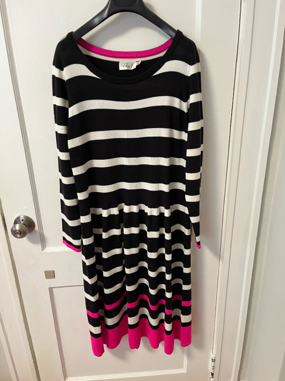 Eliza J Striped Sweater Dress